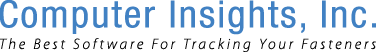 Computer Insights Inc - The Best Software For Tracking Your Fasteners